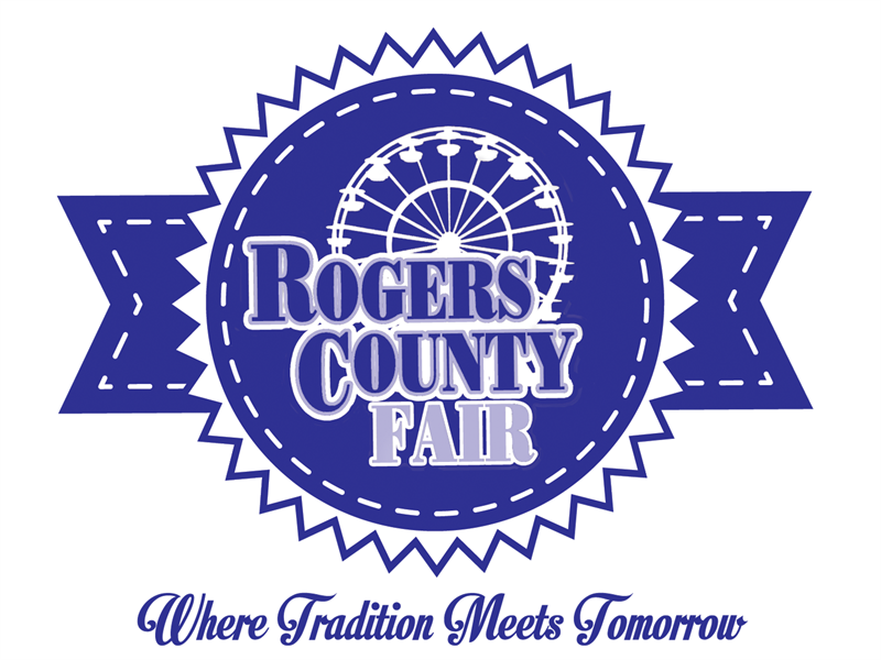 Logo for Rogers County Fair 2024