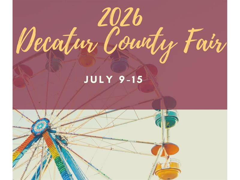 Logo for 2026 Decatur County Fair