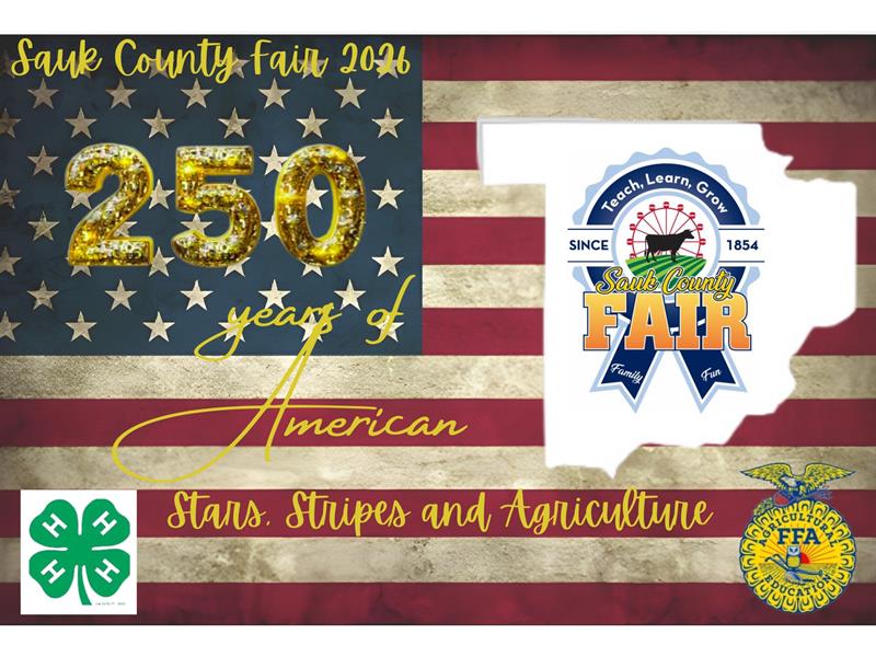 Logo for 2026 Sauk County Open Class Fair